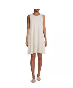 ☆NEU! TIME AND TRU DAMEN STREIFEN KLEID STRICK MIT TASCHEN GRÖSSE MIDIUM - Bild 1 von 4