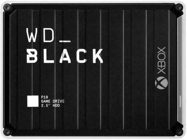 Western Digital Black P10 5TB 2.5" External HDD for Microsoft Xbox (WDBA5G0050BBK-WESN)