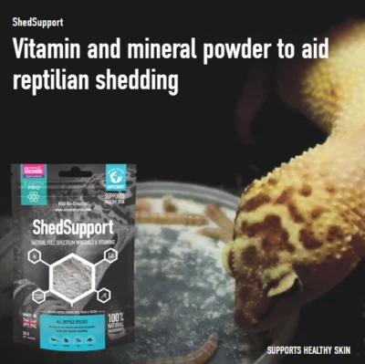 Arcadia EarthPro ShedSupport 30g Reptile Shedding Aid Shed Support Supplement