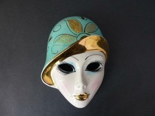 Vintage Italian Art Deco Style Wall Mask