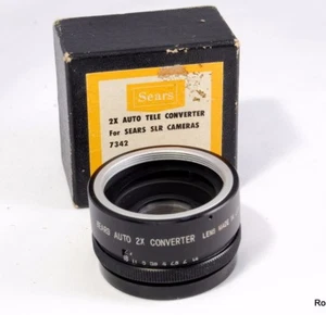 Sears 2x Auto Tele Converter lens M42 screw mount SLR Cameras 7342 9210054 - Picture 1 of 1