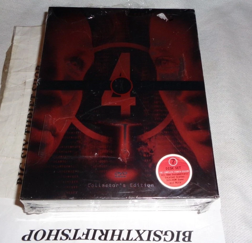The X-FIles - The Complete Fourth Season (DVD, 2004, 7-Disc Set, Collectors Edit - Image 1 of 1