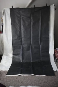 handpainted backdrop OLIPHANT INSPIRED black 50 x 105" MINT unique - Picture 1 of 3