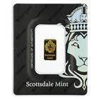 2 Gram Scottsdale Mint .9999 Gold Bar - Sealed In Certi-lock Coa #a378