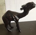 Vintage Bronzed effect Resin Camel Figure  Ornament Statue