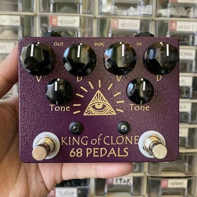 Hot  68pedals King of Clone Overdrive KOT King of Tone - Image 1 of 2