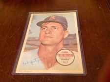 1967 Topps Poster #5 Carl Yastrzemski (EXMT)