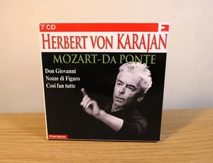 Herbert Von Karajan Mozart Da Ponte 7 CD Box Set *LIKE NEW* - Picture 1 of 3