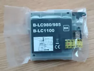 kit 3 Cartucce Stampante Compatibili BROTHER B-LC980/985 B-LC1100, tutte nere - Foto 1 di 1