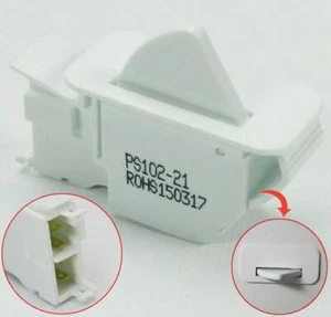 Interruptor de luz de botón parpadeante de iluminación de puerta de refrigerador LG Sears Kenmore - Imagen 1 de 12
