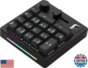 Glorious Gmmk Macro Pad - Black Mechanical Numpad - 10 Key USB Keypad - Hotsw - Bild 1 von 5