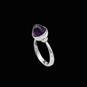 Bent Knudsen - Denmark. Sterling Silver Ring with Amethyst #14. - Picture 1 of 5