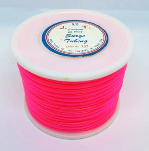 TUBOS DE SOBRETENSIÓN ROSA DE 80 PIES 5/0 PARA STRIPER/COBIA/PESCA DE GRUPO/PLATAFORMAS PARAGUAS - Imagen 1 de 1
