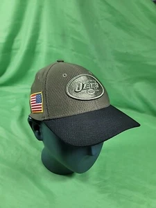 New York JETS American Flag Kids Hat - Military Style NY Logo New Era 39Thirty - Picture 1 of 11
