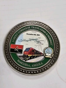 President Joe Biden visited Benguela, Angola Africa On Dec. 4th 2024 coin. - Picture 1 of 6