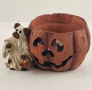 Candelabro votivo de Halloween Boyd's Bear Ghoulia Boobear golosinas espeluznantes 27730 - Imagen 1 de 13