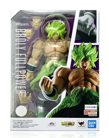 S.H. Figuarts Broly Full Power Action Figure Dragon Ball Bandai Tamashii Nations Cover