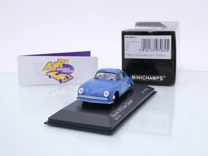 Minichamps 400065121 # Porsche 356 Gmünd Coupe Baujahr 1949 " pastelblau " 1:43 - Bild 1 von 4