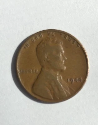 1944 Wheat Penny, Smooth Back Error - Image 1 of 4