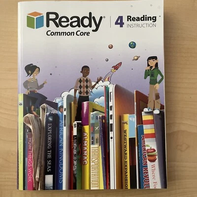 READY COMMON CORE 4 READING INSTRUCTION By Curriculum Associates **Excellent** - Image 1 of 2