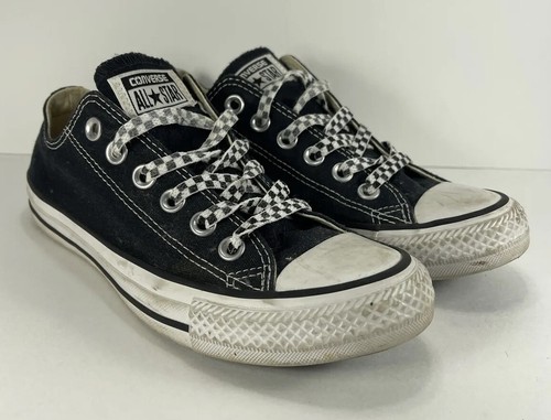 Scarpe basse Converse Chuck Taylor All Star Ox nere da donna taglia US 5 5