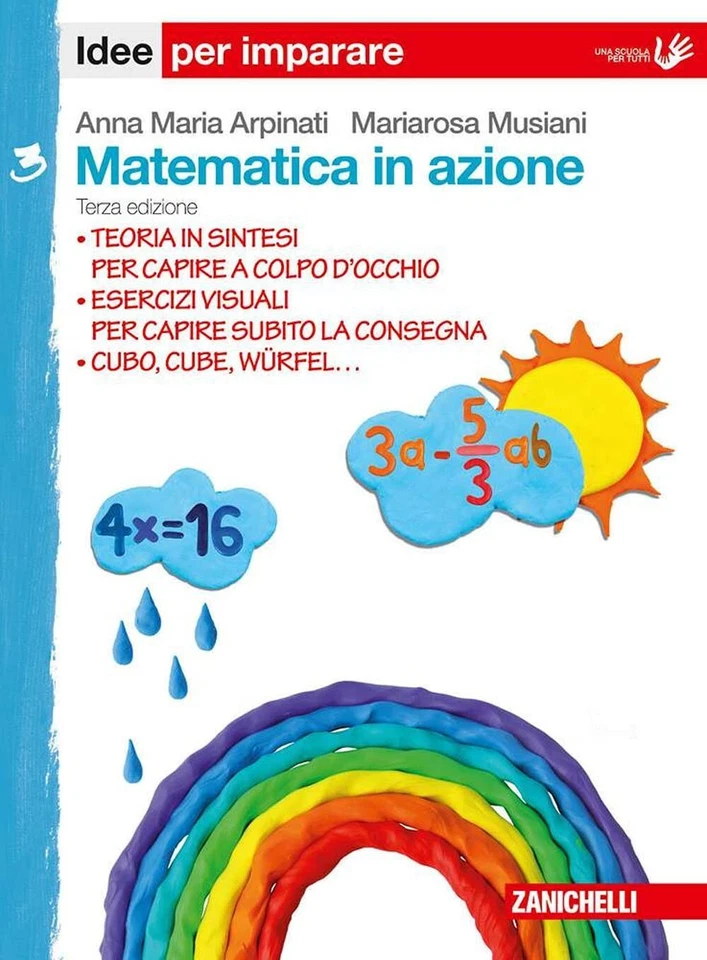 MATEMATICA IN AZIONE 3 A. M. ARPINATI M. MUSIANI ZANICHELLI 9788808936479 - Immagine 1 di 1