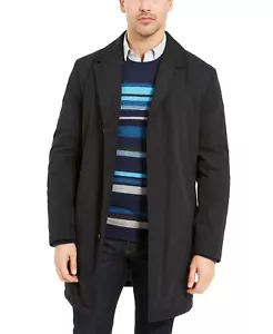 Ralph Lauren men's Lark Classic-Fit Heated Black Rain / Top Coat size 40 R $395 - Picture 1 of 6