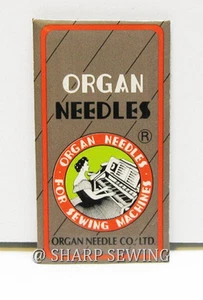10 ORGAN 16X63, 16X113, TFX63 NEEDLES #18 fits SINGER 16, 188 & REX 26,188 - Picture 1 of 1