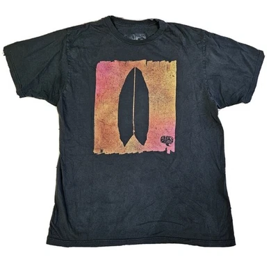 Camisa RIP CURL Para Hombres LG Desteñida Negra Manga Corta Informal Gráfica Camiseta Surf Playa Foto 1 de 4