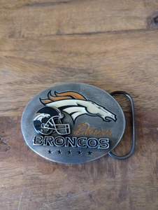 Vintage Siskiyou Denver Broncos NFL Football Belt Buckle 7089 of 10000 Limited - Picture 1 of 6