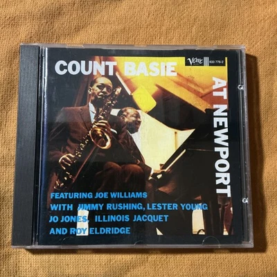 COUNT BASIE: At Newport w/ Lester Young US Verve Jazz CD - Image 1 of 2
