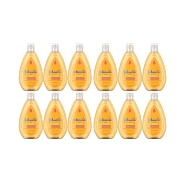 Paquete de 12 champú Johnson's Baby tamaño de viaje 1,7 oz fórmula No More Tears... Nuevo Foto 1 de 3