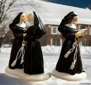 Brand New Dept 56 Alpine Village “Sisters Of The Abbey” Mint Boxed #56213 - Picture 1 of 7