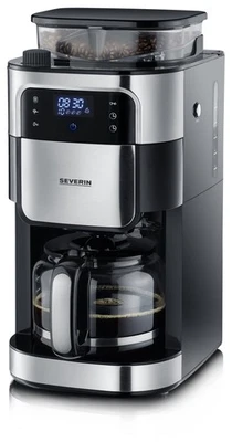 Severin KA4813 10 Tassen Filterkaffeemaschine  Schwarz, Edelstahl - Bild 1 von 4