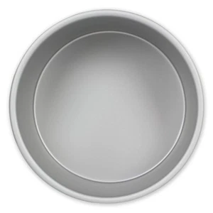16-Inch Round Cake Pan, Silver - Picture 1 of 5