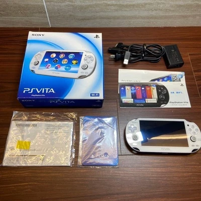 Consola Sony PS Vita PCH-1000 blanco cristal - Probada Foto 1 de 4
