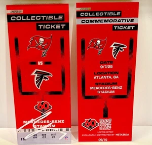 Bijan Robinson Signed Commemorative Ticket /10 Atlanta Falcons Beckett COA - Picture 1 of 1