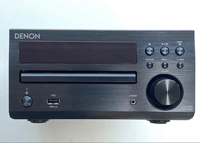 Denon RCD-M40 CD Receiver – Tested w/ Remote, Antennas & Cables – Japan - Image 1 of 4