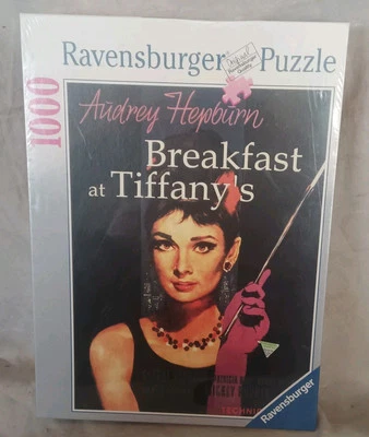 Audrey Hepburn Breakfast at Tiffany’s 1000 piece Ravensburger Puzzle NEW Sealed - Image 1 of 2