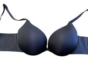 Reggiseno a tuffo Skims Ultimate Collection a goccia push-up in onice nuovo taglia 34D - Foto 1 di 5