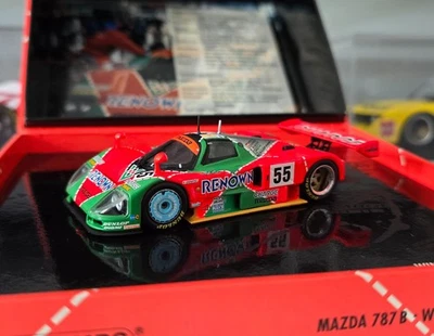 1/43 Minichamps 436911655 Mazda 787B Winner 24h Le Mans 1991 Herbert - Gachot - Immagine 1 di 4