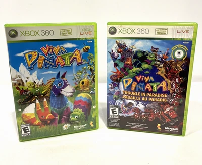 VIVA PINATA & TROUBLE IN PARADISE XBOX 360 SET 2006 MICROSOFT GAME STUDIOS - Image 1 of 4