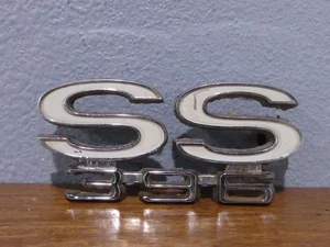 Vintage Chevy Chevelle SS 396 SS396 Factory OEM Tail Emblem Part # 8752067 - Picture 1 of 8
