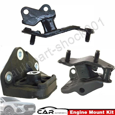 Juego de 3 piezas de montaje de transmisión delantera, superior y trasera. 03-07 para Honda Accord 2,4 L para auto. Foto 1 de 4