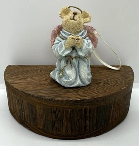 Boyds Bears Faith Angelwish adorno navideño 2002 #25774 - Imagen 1 de 7