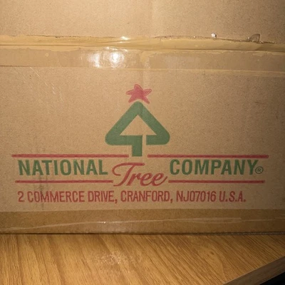 Guirnalda de pino cerdas brillantes National Tree de 6 pies, nueva con etiquetas, Foto 1 de 4