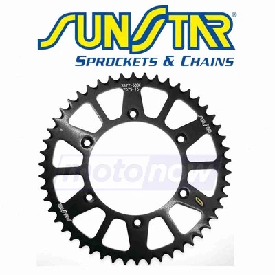 Sunstar Works Triplestar Aluminum Rear Sprocket for 1980-2007 Suzuki RM125 ni Foto 1 de 4