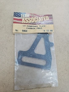 Vintage Associated 8463 RC10 L3 Dämpferplatte Kohlefaser (M2) Rc10L3 - Bild 1 von 1