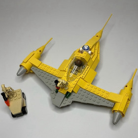 LEGO Star Wars Naboo Starfighter 7141 99% Complete No Manual or Box