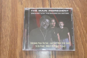 Greatest Hits: The Encore Collection by The Main Ingredient (CD, Aug-2000, BMG) - Picture 1 of 3